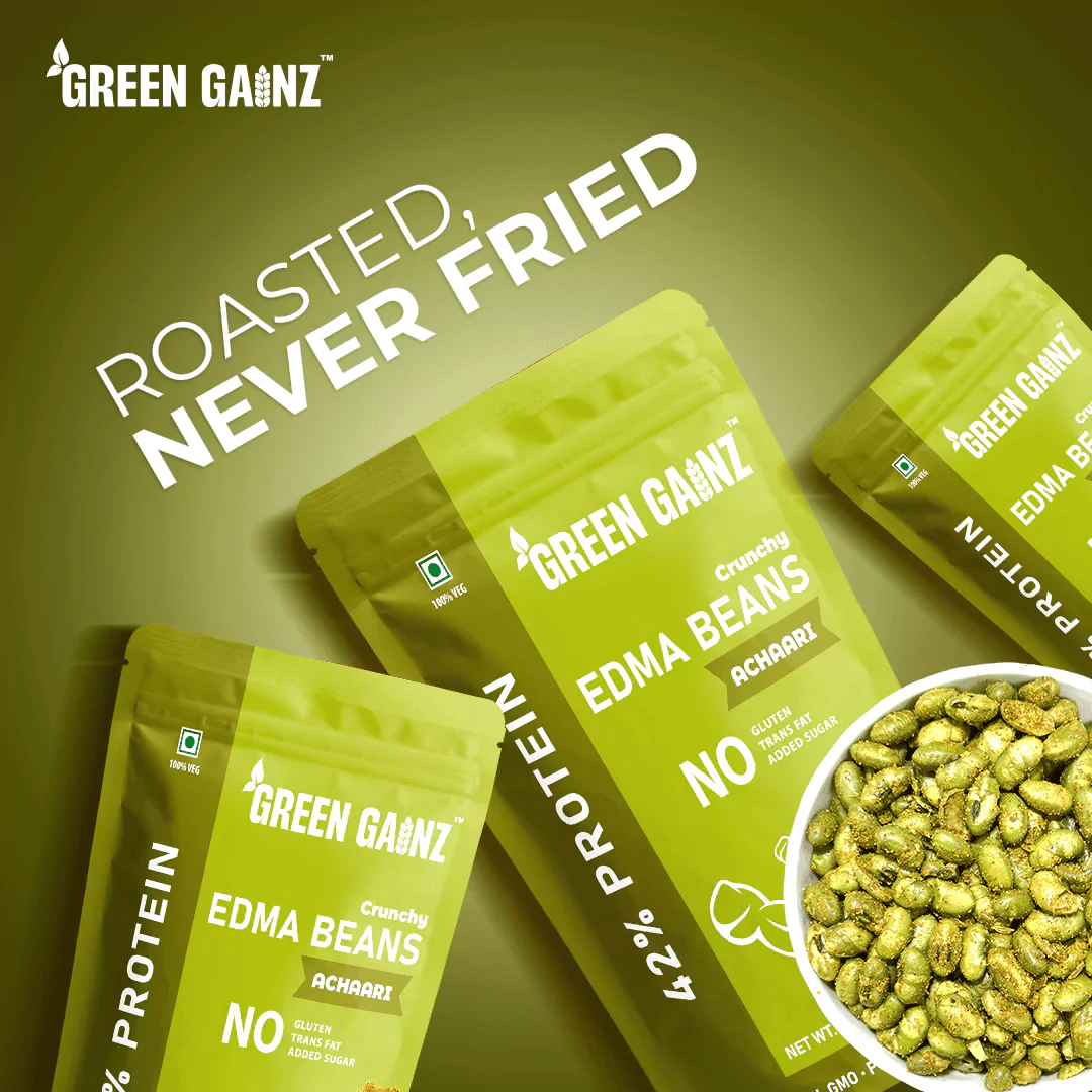 Edamame Achaari Flavour (Pack of 1 - 100gm ) - Image 3