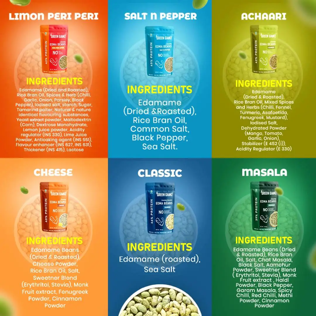 Edamame Beans – All 7 flavours Box - Image 3