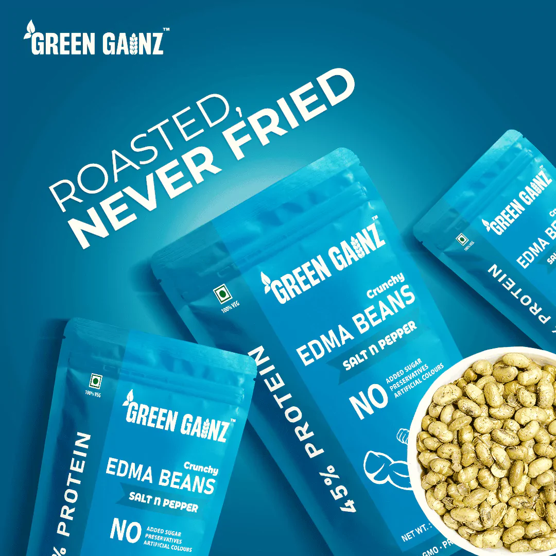 Edamame Salt n Pepper – Pack of 3 - Diet-Friendly Healthy Snack - Image 3